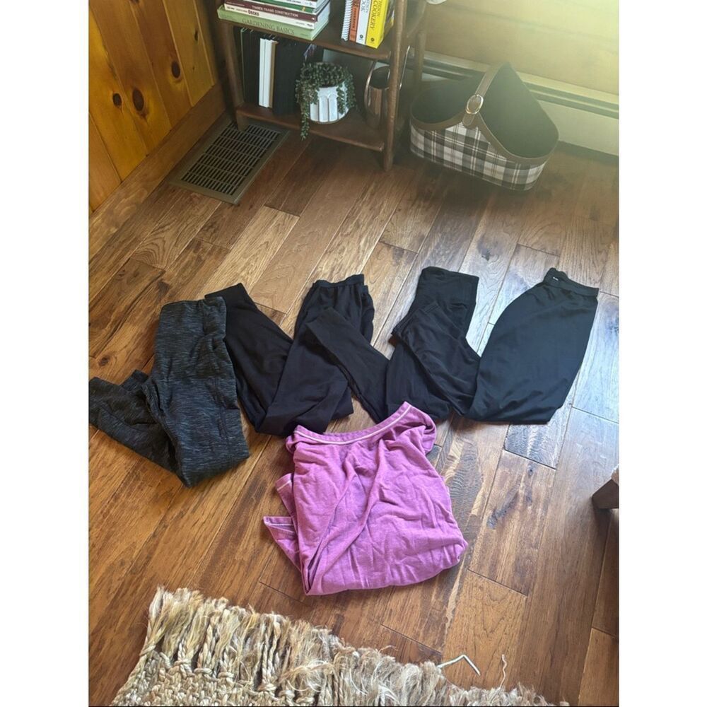 Mixed Activewear Bundle with Pink Top